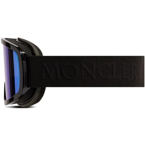 Moncler Eyewear Ski Googles-Moncler - Terrabeam Ski Goggles - Shiny Black & Iridescent Aqua Green - - Avvenice