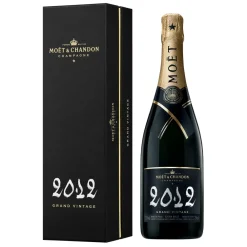 Mo\u00ebt & Chandon Champagne Wines-Moët & Chandon Champagne - Grand Vintage 2012 - Coffret Box - Pinot Noir - Luxury Limited Edition - 750 ml - Avvenice