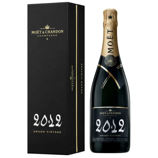 Mo\u00ebt & Chandon Champagne Wines-Moët & Chandon Champagne - Grand Vintage 2012 - Coffret Box - Pinot Noir - Luxury Limited Edition - 750 ml - Avvenice