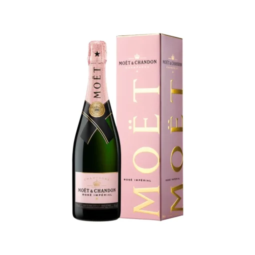 Mo\u00ebt & Chandon Champagne Wines-Moët & Chandon Champagne - Rosé Impérial - Box - Pinot Noir - Luxury Limited Edition - 750 ml - Avvenice