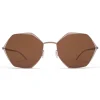 Mykita Sunglasses & Eyewear-- Alessia - Square Metal Sunglasses - New Collection - Eyewear - Avvenice