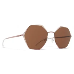 Mykita Sunglasses & Eyewear-- Alessia - Square Metal Sunglasses - New Collection - Eyewear - Avvenice
