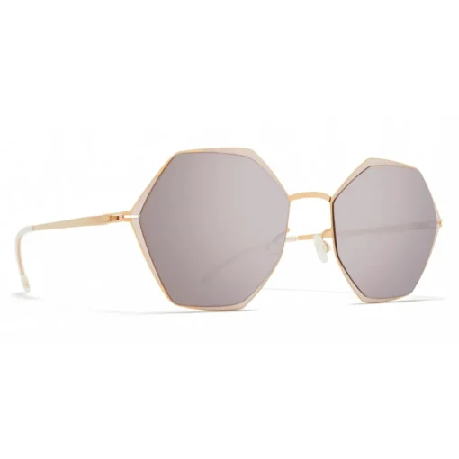 Mykita Sunglasses & Eyewear-- Alessia - Square Metal Sunglasses - New Collection - Eyewear - Avvenice