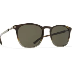 Mykita Sunglasses & Eyewear-- Aluki - Lite - Shiny Graphite Green - Acetate Collection - Sunglasses - Eyewear - Avvenice