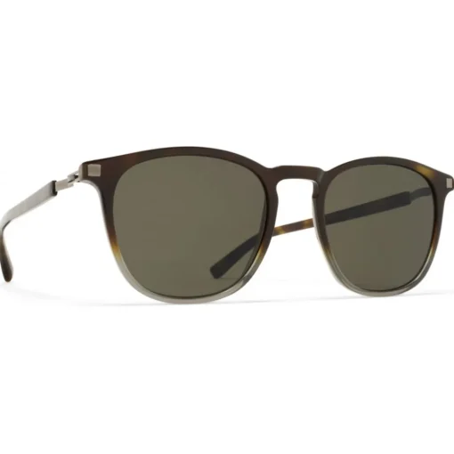 Mykita Sunglasses & Eyewear-- Aluki - Lite - Shiny Graphite Green - Acetate Collection - Sunglasses - Eyewear - Avvenice