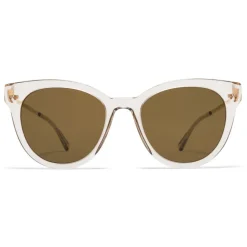 Mykita Sunglasses & Eyewear-- Anik - Lite - Champagne Gold Brown - Acetate Collection - Sunglasses - Eyewear - Avvenice
