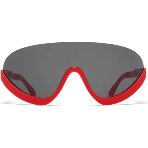 Mykita Sunglasses & Eyewear-- Blaze - & Bernhard Willhelm - Red Dark Grey - Mylon Collection - Sunglasses - Eyewear - Avvenice