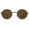 Mykita Sunglasses & Eyewear-- Blu - Lite - Gold Indigo Green - Metal Collection - Sunglasses - Eyewear - Avvenice