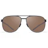 Mykita Sunglasses & Eyewear-- Caleb - NO1 - Black Brown - Metal Collection - Sunglasses - Eyewear - Avvenice