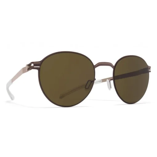 Mykita Sunglasses & Eyewear-- Carlo - Round Metal Sunglasses - New Collection - Eyewear - Avvenice