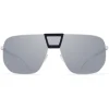 Mykita Sunglasses & Eyewear-- Cayenne - Mylon - Black Shiny Silver - Mylon Collection - Sunglasses - Eyewear - Avvenice