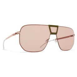 Mykita Sunglasses & Eyewear-- Cayenne - Square Metal Sunglasses - New Collection - Eyewear - Avvenice