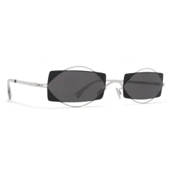 Mykita Sunglasses & Eyewear-- Charlotte - Oval Metal Sunglasses - New Collection - Eyewear - Avvenice