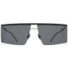 Mykita Sunglasses & Eyewear-- HL001 - & Helmut Lang - Black Clear - Metal Collection - Sunglasses - Eyewear - Avvenice