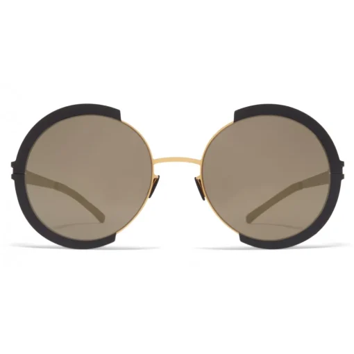 Mykita Sunglasses & Eyewear-- Houston - Round Metal Sunglasses - New Collection - Eyewear - Avvenice