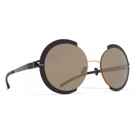 Mykita Sunglasses & Eyewear-- Houston - Round Metal Sunglasses - New Collection - Eyewear - Avvenice