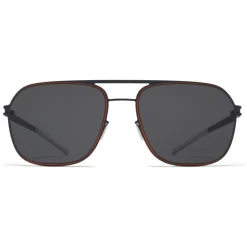 Mykita Sunglasses & Eyewear-- Ian - NO1 - Indigo Orange Grey - Metal Collection - Sunglasses - Eyewear - Avvenice