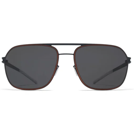 Mykita Sunglasses & Eyewear-- Ian - NO1 - Indigo Orange Grey - Metal Collection - Sunglasses - Eyewear - Avvenice