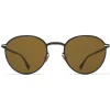 Mykita Sunglasses & Eyewear-- Kasimir - Lite - Black Brown - Metal Collection - Sunglasses - Eyewear - Avvenice