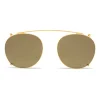 Mykita Sunglasses & Eyewear-- Keelut Shades - Lite - Gold Brown - Metal Collection - Sunglasses - Eyewear - Avvenice