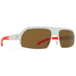 Mykita Sunglasses & Eyewear-- Lost - & Bernhard Willhelm - Talc Red Brown - Metal Collection - Sunglasses - Eyewear - Avvenice