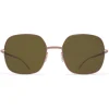 Mykita Sunglasses & Eyewear-- Magda - Decades - Purple Bronze Pink Green - Metal Collection - Sunglasses - Eyewear - Avvenice