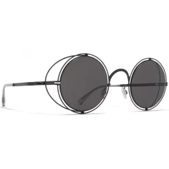 Mykita Sunglasses & Eyewear-- MMCRAFT001 - & Maison Margiela - Black Dark Grey - Metal Collection - Sunglasses - Eyewear - Avvenice