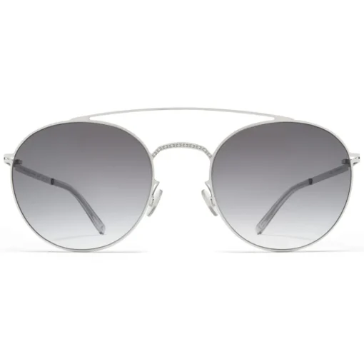 Mykita Sunglasses & Eyewear-- MMCRAFT007 - & Maison Margiela - Silver Grey - Metal Collection - Sunglasses - Eyewear - Avvenice