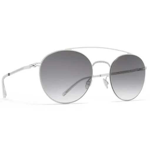 Mykita Sunglasses & Eyewear-- MMCRAFT007 - & Maison Margiela - Silver Grey - Metal Collection - Sunglasses - Eyewear - Avvenice