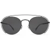 Mykita Sunglasses & Eyewear-- MMCRAFT009 - & Maison Margiela - Black Dark Grey - Metal Collection - Sunglasses - Eyewear - Avvenice