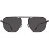 Mykita Sunglasses & Eyewear-- MMCRAFT013 - & Maison Margiela - Black Dark Grey - Metal Collection - Sunglasses - Eyewear - Avvenice