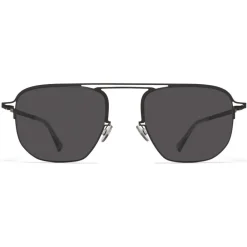 Mykita Sunglasses & Eyewear-- MMCRAFT013 - & Maison Margiela - Black Dark Grey - Metal Collection - Sunglasses - Eyewear - Avvenice