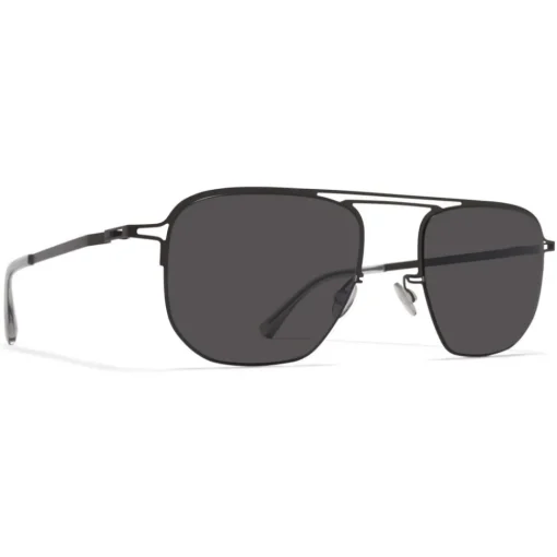 Mykita Sunglasses & Eyewear-- MMCRAFT013 - & Maison Margiela - Black Dark Grey - Metal Collection - Sunglasses - Eyewear - Avvenice