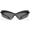 Mykita Sunglasses & Eyewear-- MMECHO004 - & Maison Margiela - Black Dark Grey - Mylon Collection - Sunglasses - Eyewear - Avvenice
