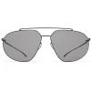 Mykita Sunglasses & Eyewear-- MMESSE022 - & Maison Margiela - Black Grey - Metal Collection - Sunglasses - Eyewear - Avvenice