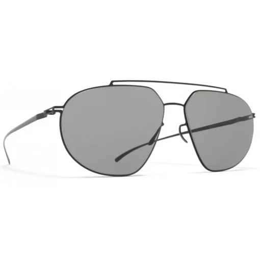 Mykita Sunglasses & Eyewear-- MMESSE022 - & Maison Margiela - Black Grey - Metal Collection - Sunglasses - Eyewear - Avvenice