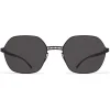 Mykita Sunglasses & Eyewear-- MMESSE028 - & Maison Margiela - Black Dark Grey - Metal Collection - Sunglasses - Eyewear - Avvenice