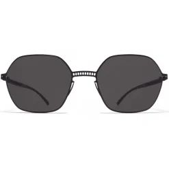 Mykita Sunglasses & Eyewear-- MMESSE028 - & Maison Margiela - Black Dark Grey - Metal Collection - Sunglasses - Eyewear - Avvenice
