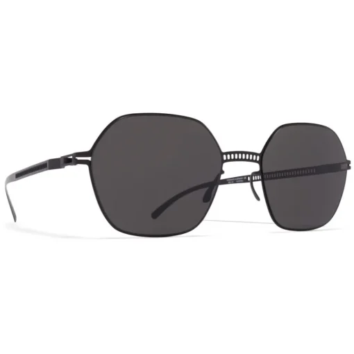 Mykita Sunglasses & Eyewear-- MMESSE028 - & Maison Margiela - Black Dark Grey - Metal Collection - Sunglasses - Eyewear - Avvenice
