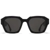 Mykita Sunglasses & Eyewear-- MMRAW019 - & Maison Margiela - Black Dark Grey - Acetate Collection - Sunglasses - Eyewear - Avvenice