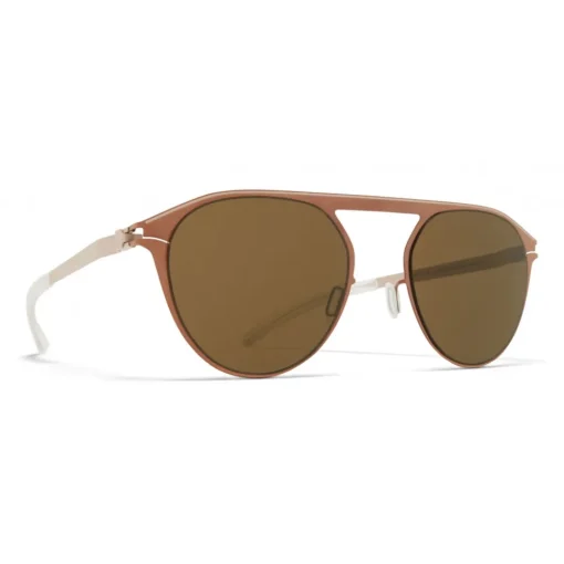 Mykita Sunglasses & Eyewear-- Paulin - Round Metal Sunglasses - New Collection - Eyewear - Avvenice