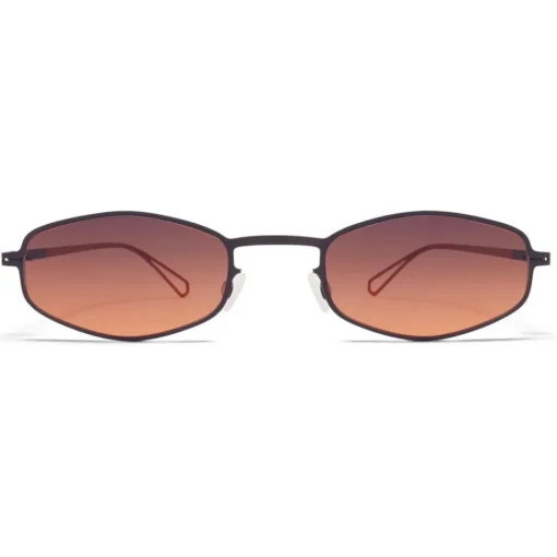 Mykita Sunglasses & Eyewear-- Silver - & Bernhard Willhelm - Black Orange - Metal Collection - Sunglasses - Eyewear - Avvenice
