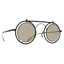 Mykita Sunglasses & Eyewear-- Siru - & Damir Doma - Black Gun Metal - Metal Collection - Sunglasses - Eyewear - Avvenice
