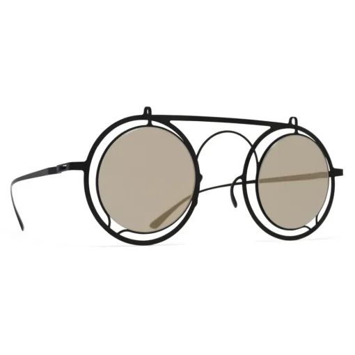 Mykita Sunglasses & Eyewear-- Siru - & Damir Doma - Black Gun Metal - Metal Collection - Sunglasses - Eyewear - Avvenice