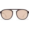 Mykita Sunglasses & Eyewear-- Sting - Mylon - Ebony Brown Champagne Gold - Mylon Collection - Sunglasses - Eyewear - Avvenice