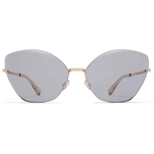 Mykita Sunglasses & Eyewear-- Studio 10.2 - Studio - Champagne Gold Grey - Metal Collection - Sunglasses - Eyewear - Avvenice