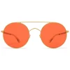 Mykita Sunglasses & Eyewear-- Studio 5.4 - Studio - Gold Red - Metal Collection - Sunglasses - Eyewear - Avvenice