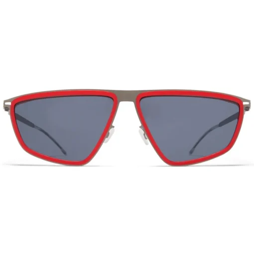 Mykita Sunglasses & Eyewear-- Tribe - Mylon - Red Graphite Dark Grey - Mylon Collection - Sunglasses - Eyewear - Avvenice