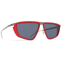 Mykita Sunglasses & Eyewear-- Tribe - Mylon - Red Graphite Dark Grey - Mylon Collection - Sunglasses - Eyewear - Avvenice