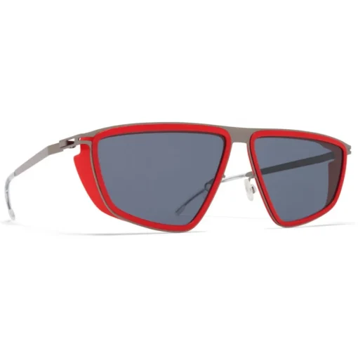 Mykita Sunglasses & Eyewear-- Tribe - Mylon - Red Graphite Dark Grey - Mylon Collection - Sunglasses - Eyewear - Avvenice